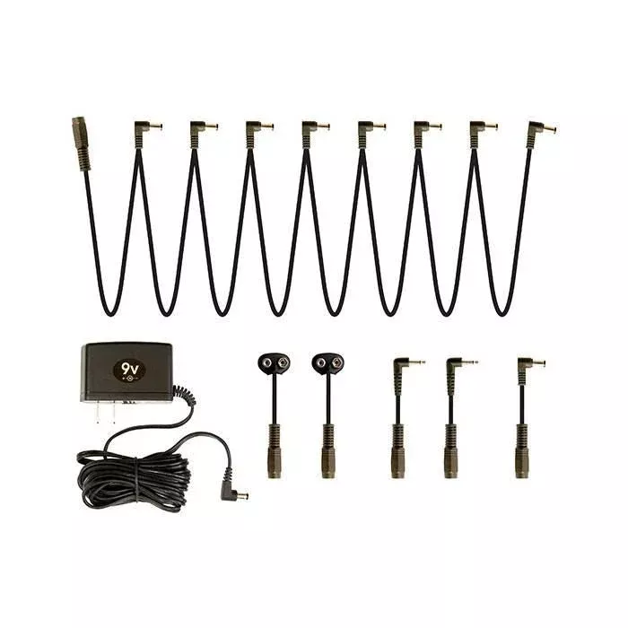 1 Spot 9V Pedal Power Supply Combo Pack