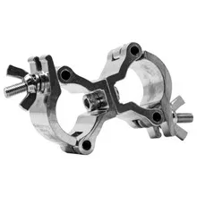 1″ Swivel Dual Coupler, Fits 0.75-1″ OD Tube, 132 lb Load