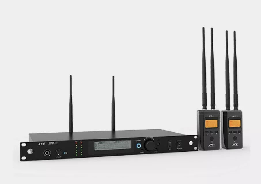 1 x SPT-1T UHF Wireless Audio Transmitter + 2 x SPT-1R UHF Wireless Audio Receiver
