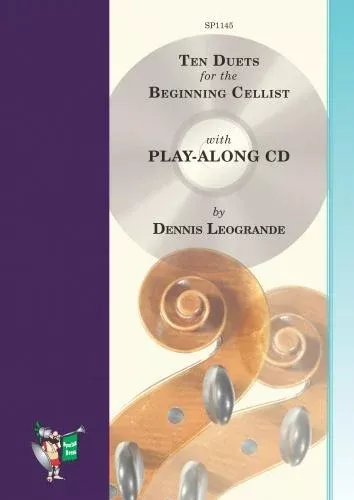 10 Duets for the Beginning Cellist – Cello/CD by Leogrande Spartan SP1145