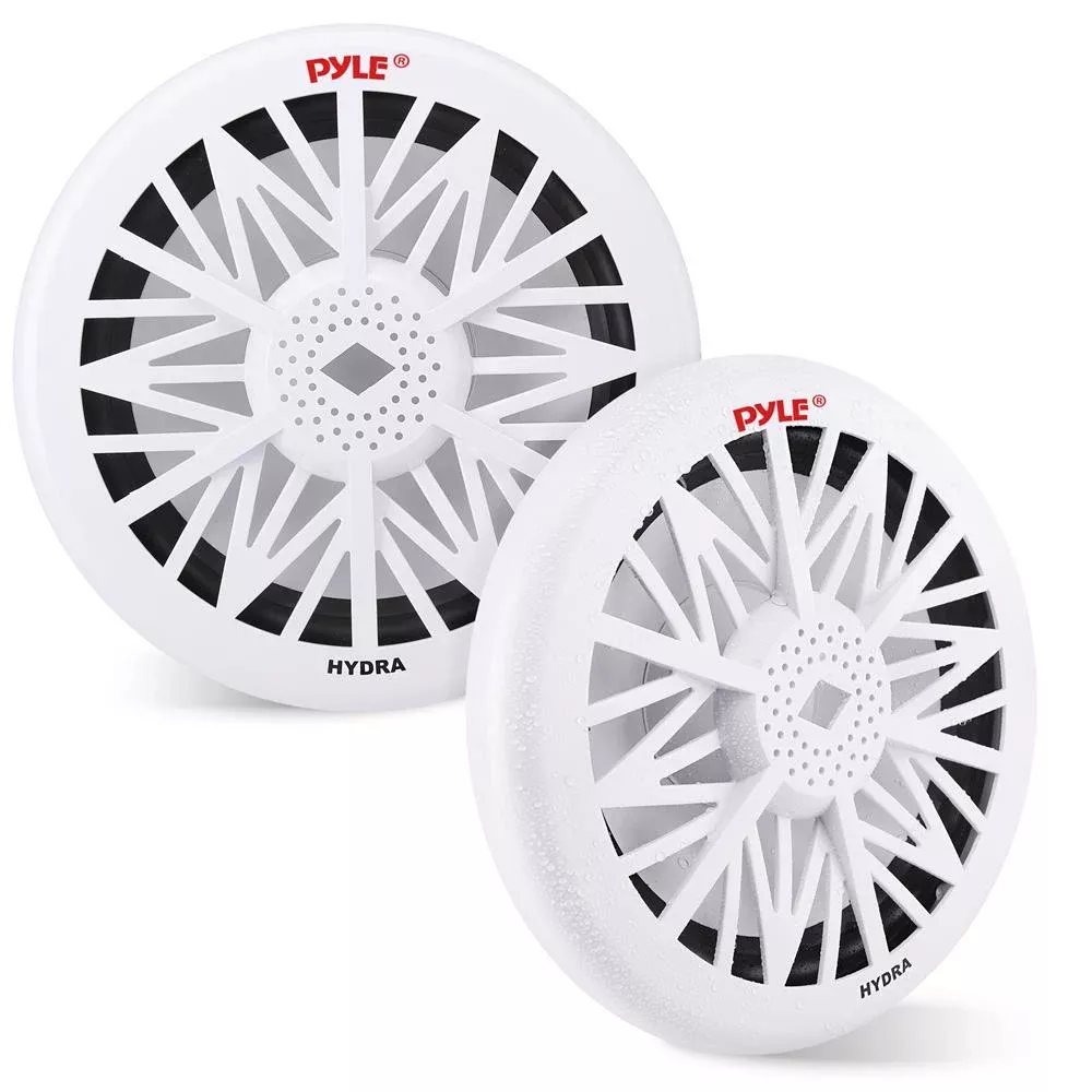 10″ Marine Subwoofer 500W Waterproof Polypropylene Cone White