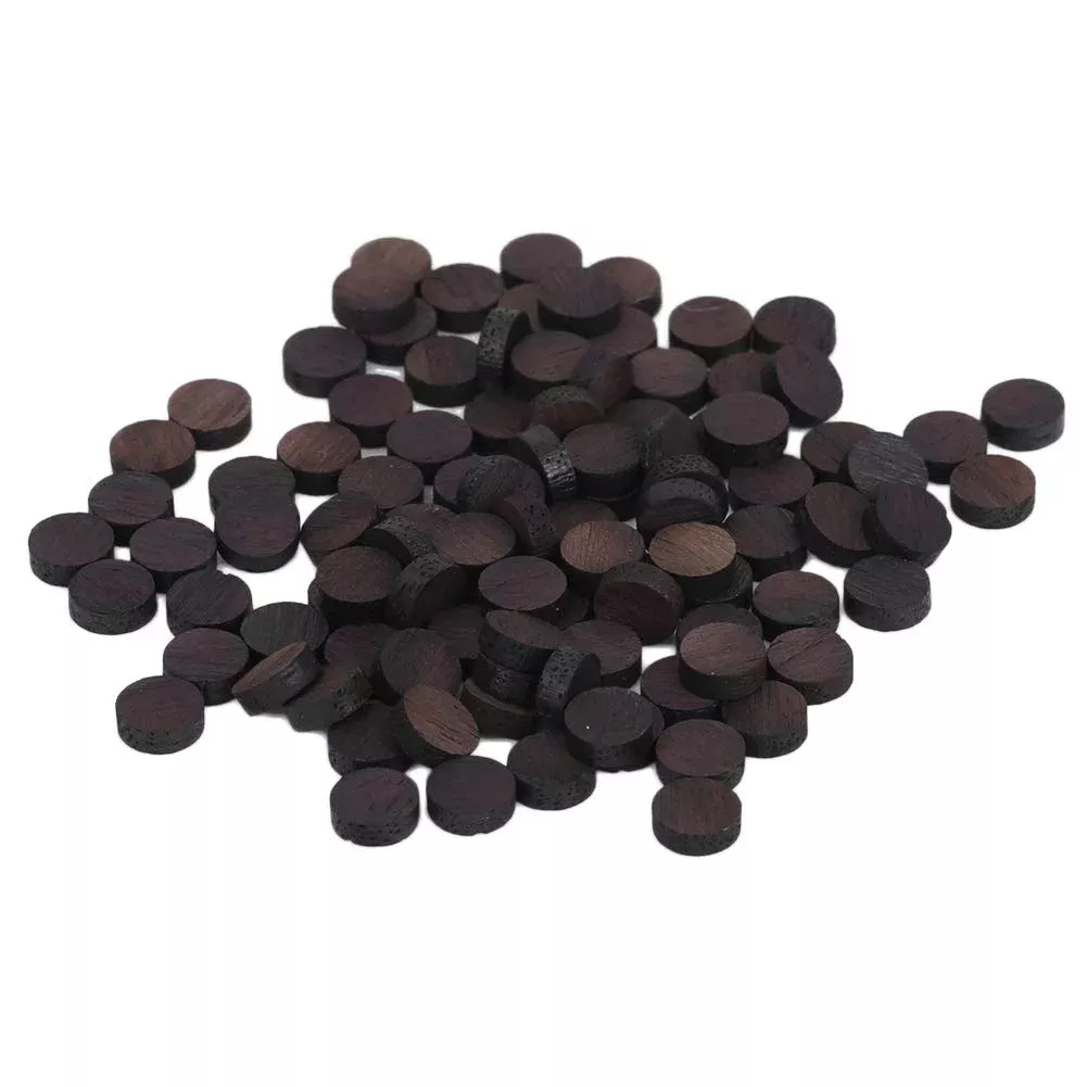 100pcs Guitar Rosewood Inlay Dot Fretboard Markers for Folk Guitar Accessories