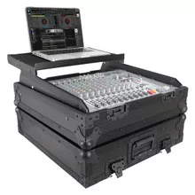 10U Top Mount 19" Slanted Mixer Case