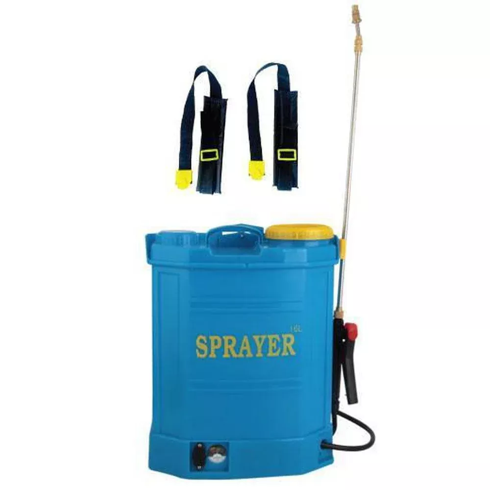 16L Rechargeable Backpack Pressure Sprayer – Portable Electric Garden Weed Pump