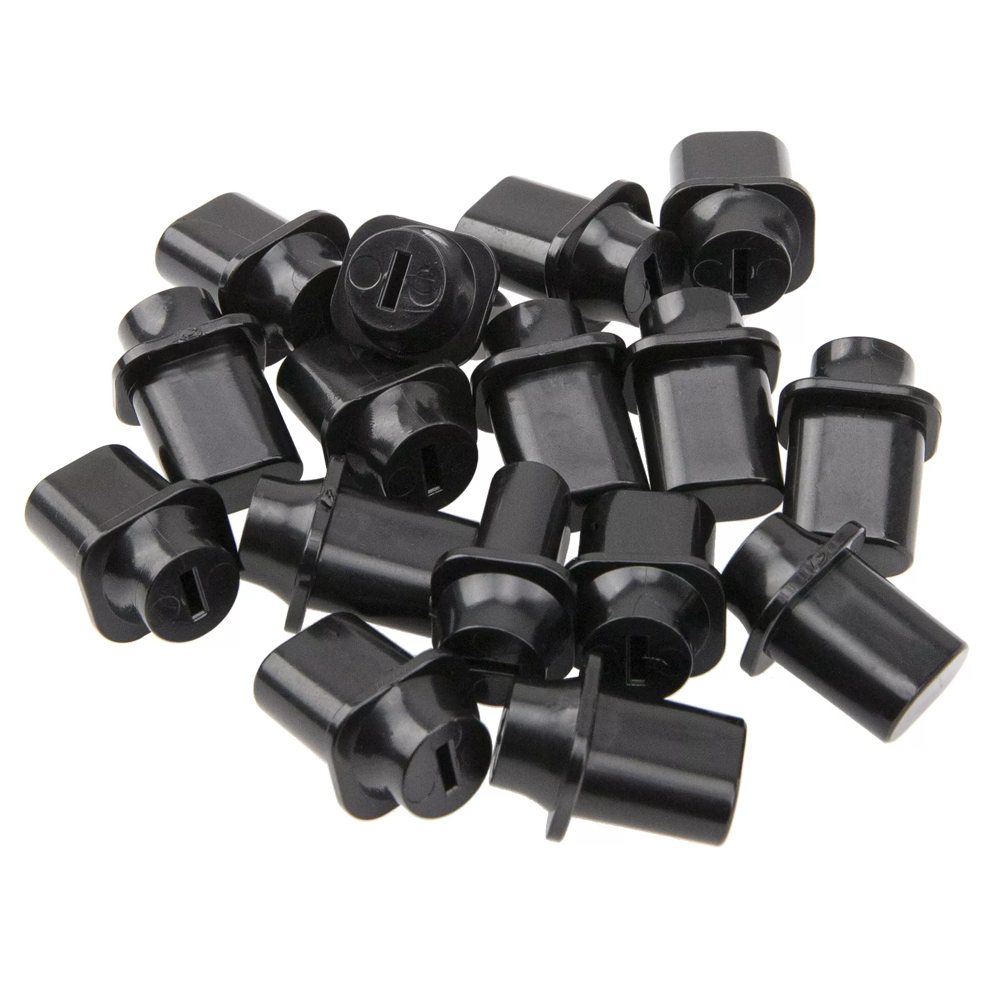 16Pcs Yootones Top Pickup Selector Switch Tips Compatible with Telecaster Tele Electric Guitar (Black)