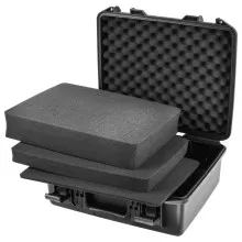 17″ x 13″ x 5″ Bottom Interior with Pluck Foams Injection-Molded Utility Case