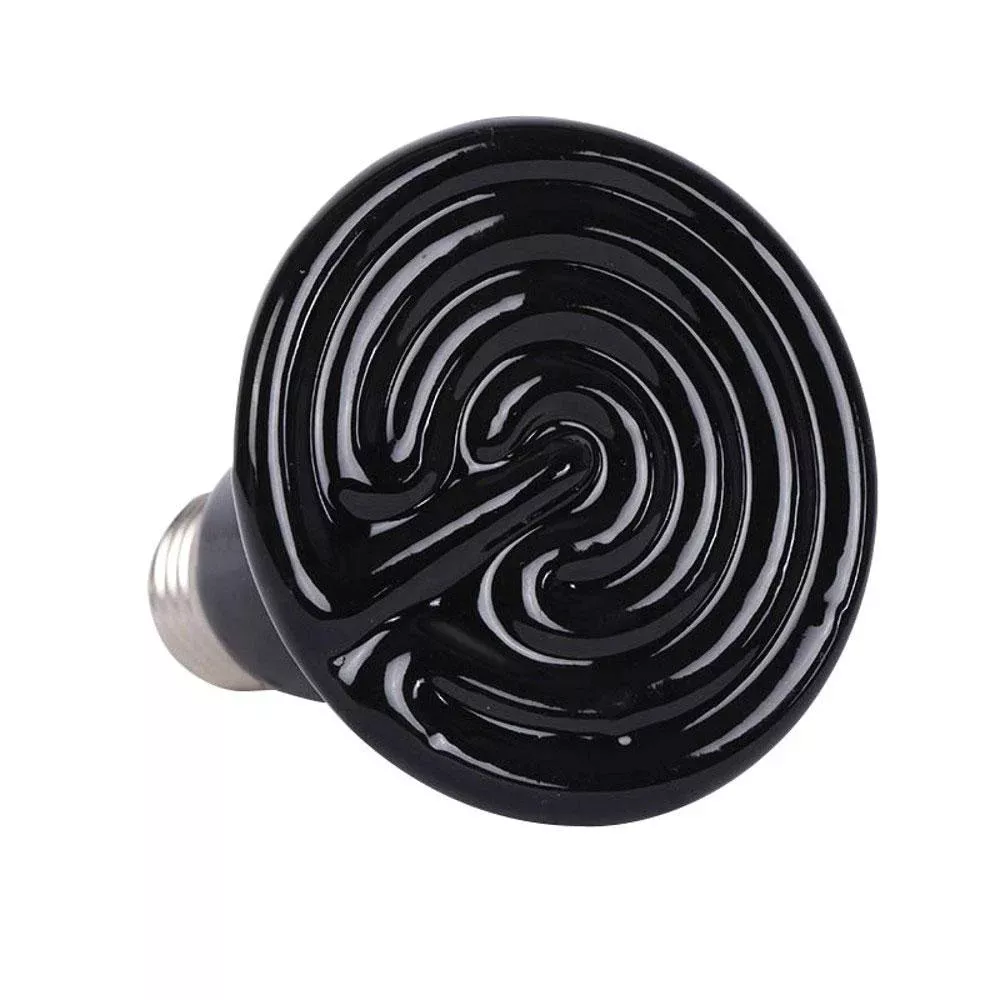 200W Pet Ceramic Heat Lamp – Infrared Heat Emitter Reptile Snake Lizard Chicken