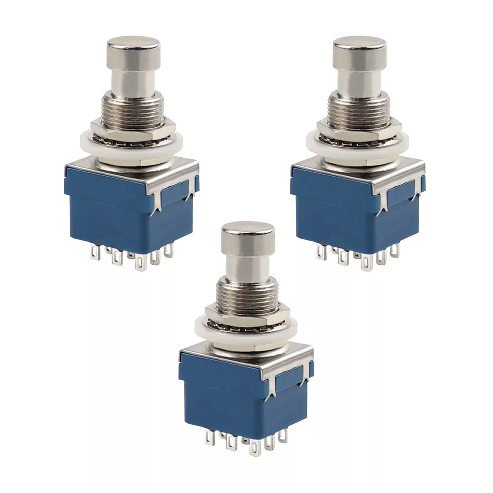 3pdt switch 3pdt stomp switch 3pdt foot switch Guitar Effect Pedal Foot Switch 3Pack