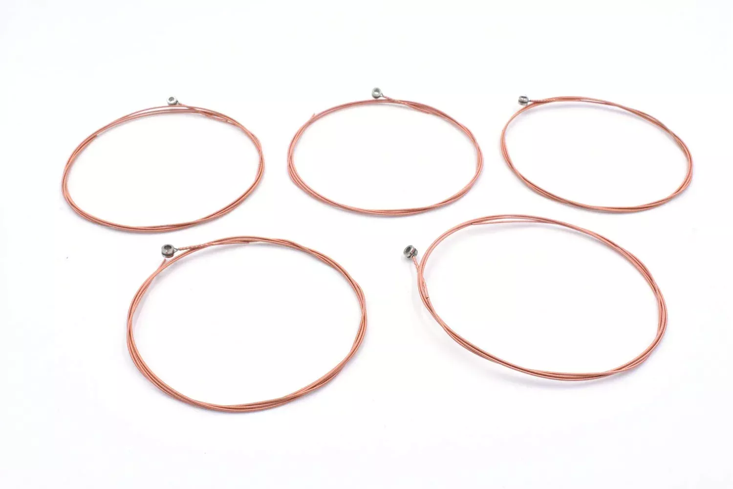 5pcs Acoustic Guitar A Strings Well Balanced Light Tension Resistant Rust Prevent Brass Acoustic Tone A-5th (A-5th)