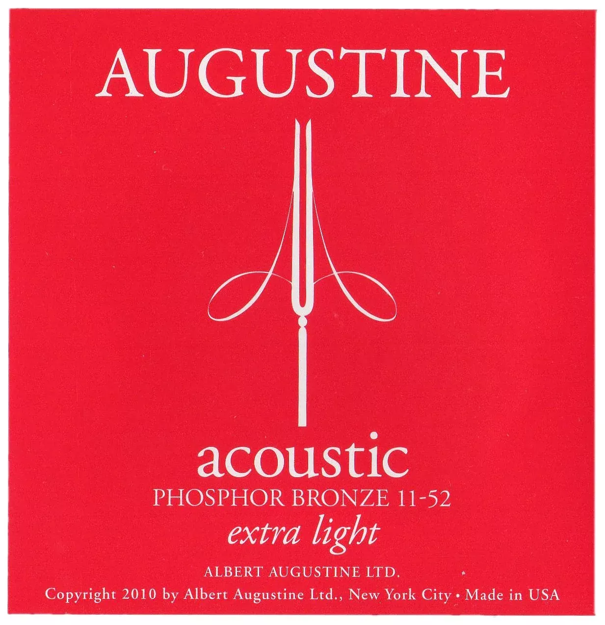 AA Augustine Acoustic Guitar Strings (HLACOUSTICEXLIGHT)