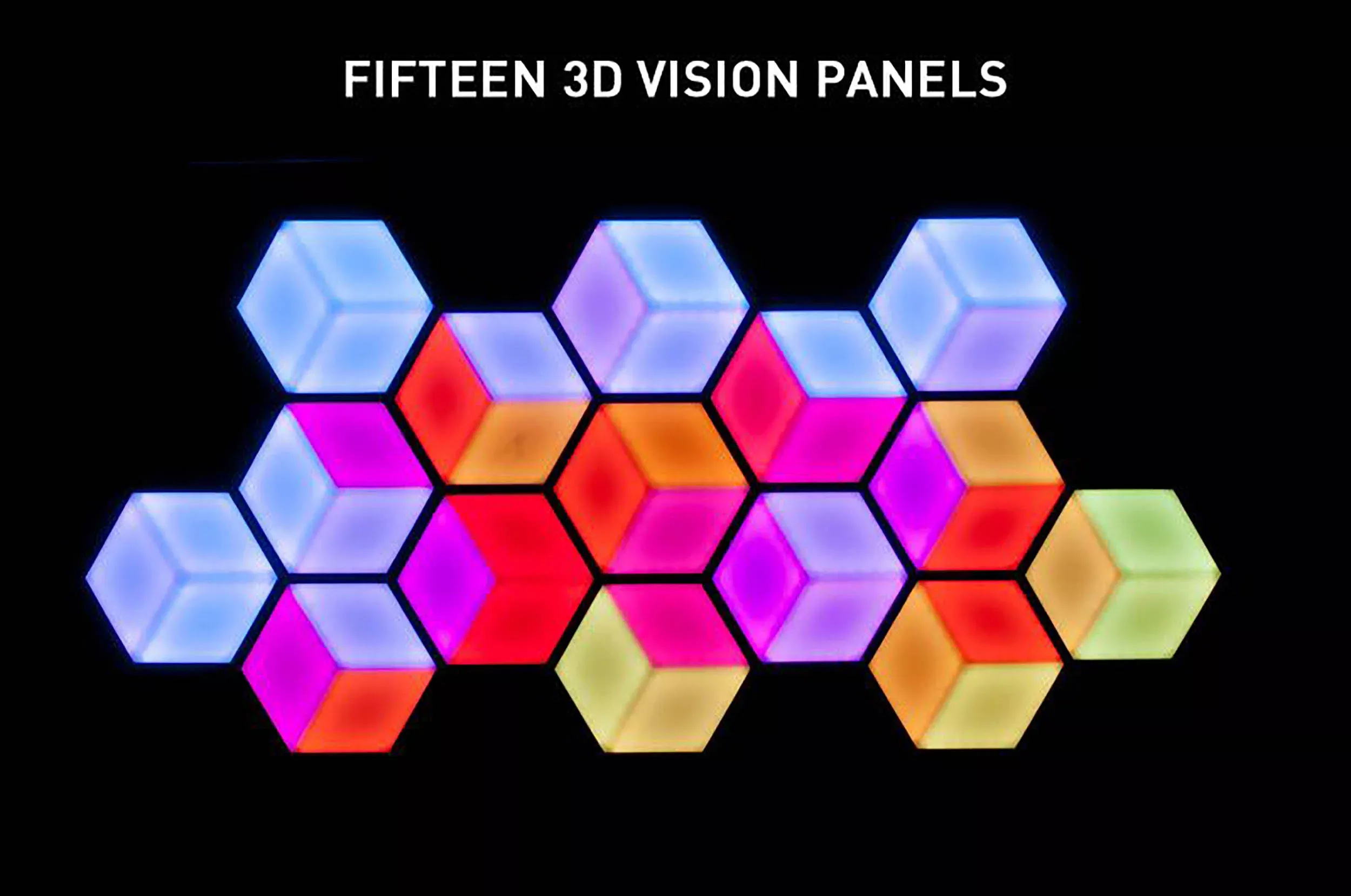 ADJ 3D Vision Plus Sys 2 & System of Fifteen (15) 3D Vision Panels