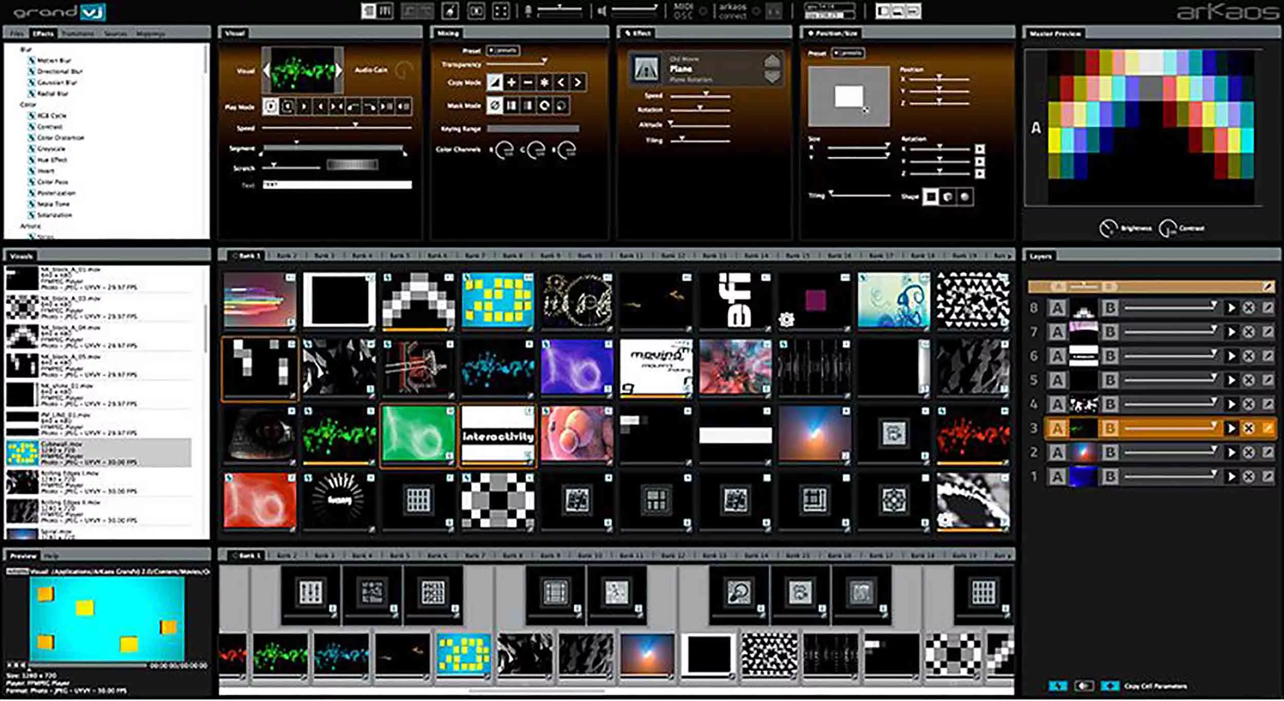 ADJ Grand VJ2 (License), Video Mixing Software
