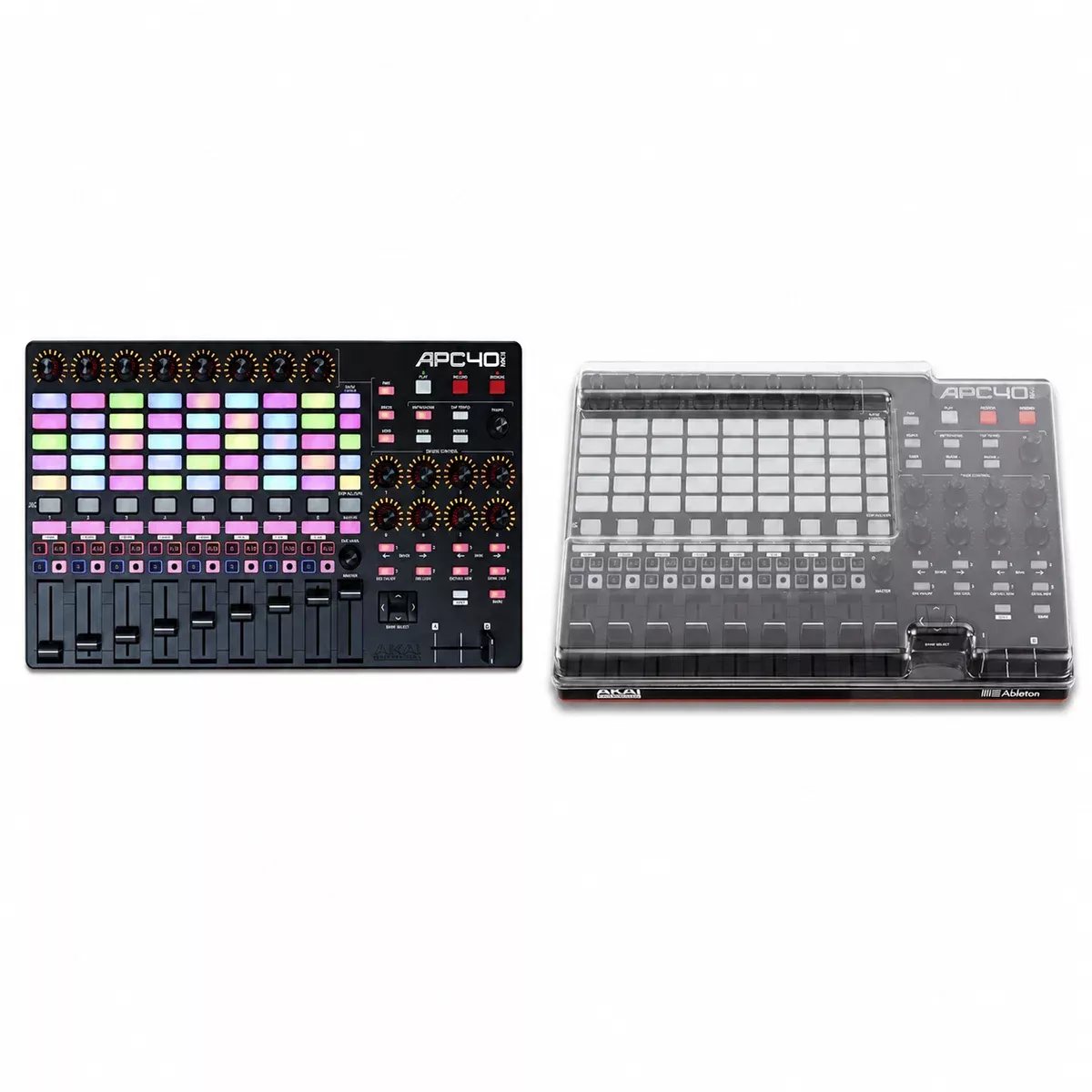 Akai Professional APC40 mkII Ableton Live Performance Controller + Decksaver Cover