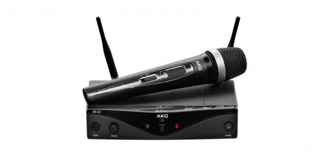 AKG WMS420 UHF Wireless Vocal Set (Band A: 530.025 to 559.00 MHz)