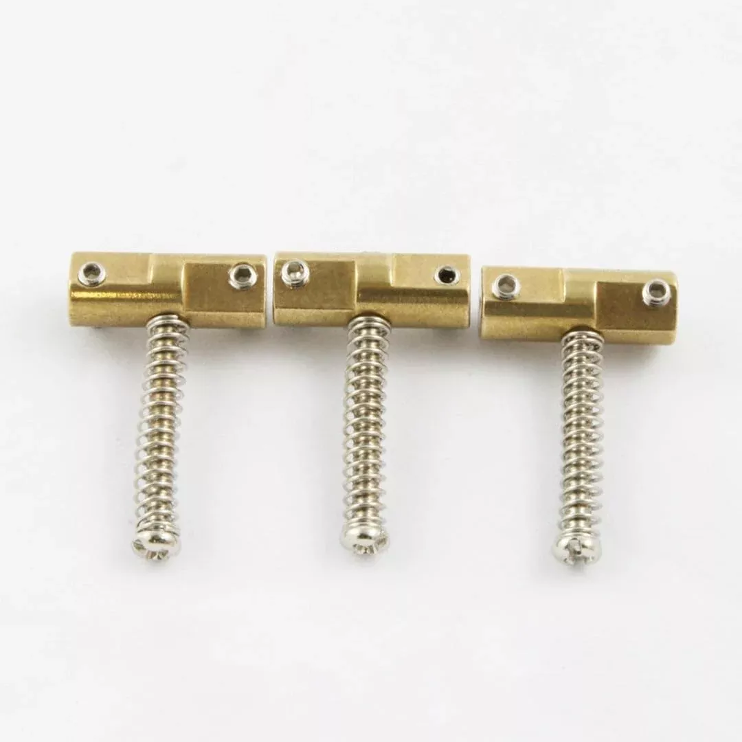 Allparts BP-2327-008 Wilkinson Compensated Brass Saddle Set