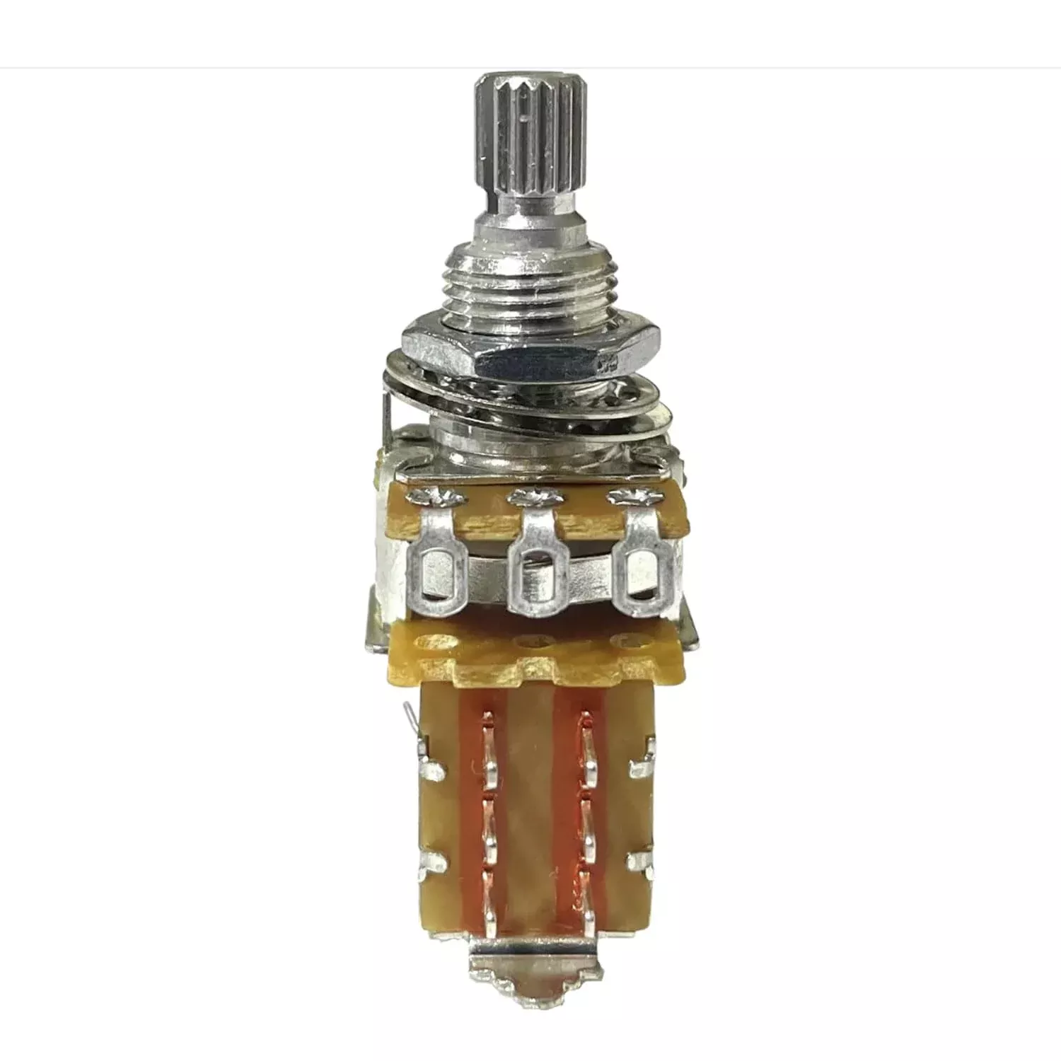 Allparts EP-0225-000 Push/Pull Potentiometer (Pot 25K, Corrugated Axis, Logarithmic)