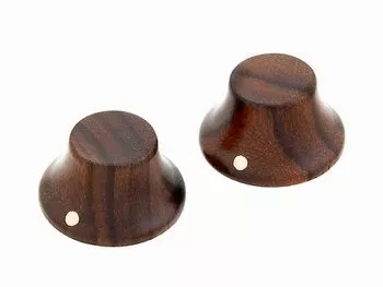 Allparts PK-3197-0W0 Walnut Bell Knobs