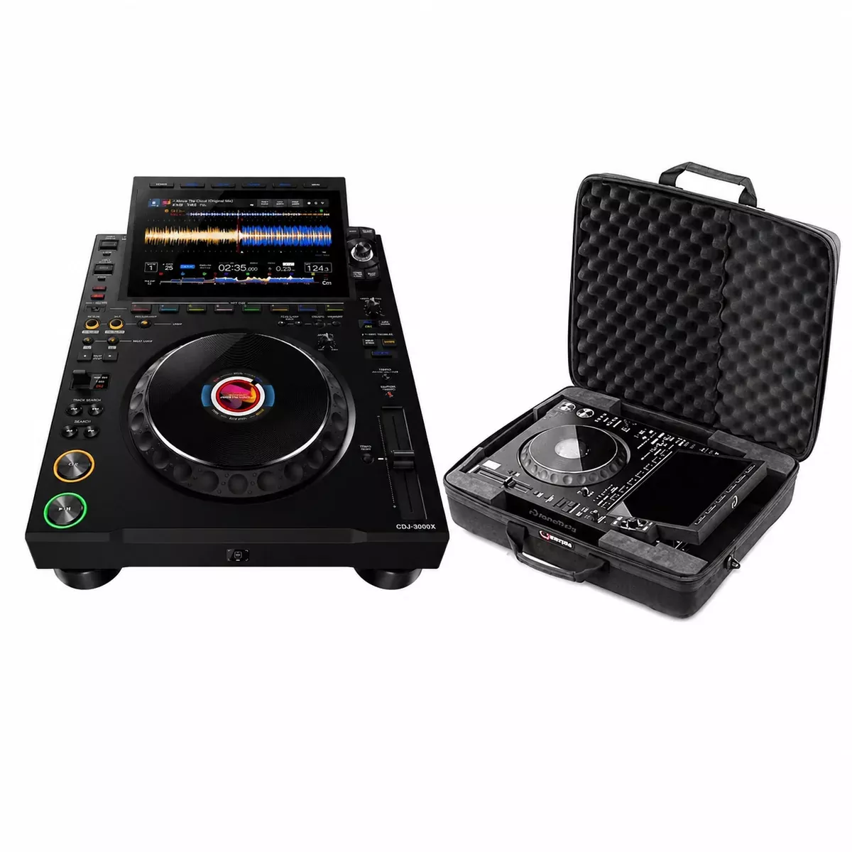 AlphaTheta CDJ-3000X A next-generation flagship DJ player + Odyssey Eva Bag/Soft Case