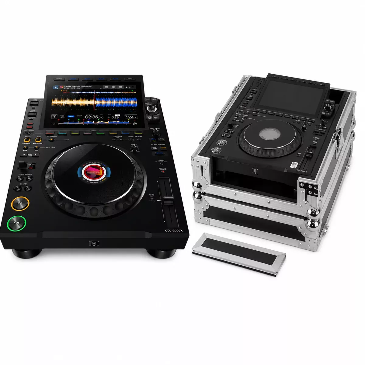 AlphaTheta CDJ-3000X A next-generation flagship DJ player + Odyssey Flight Case