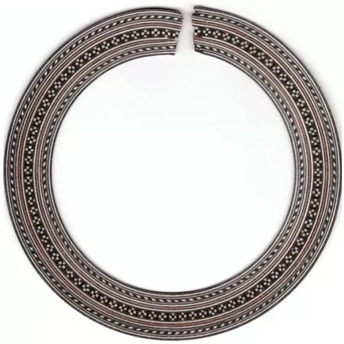 ALS Classical Guitar Rosette - Hauser Style #15 - Timber Mosaic - By Australian Luthier Supplies