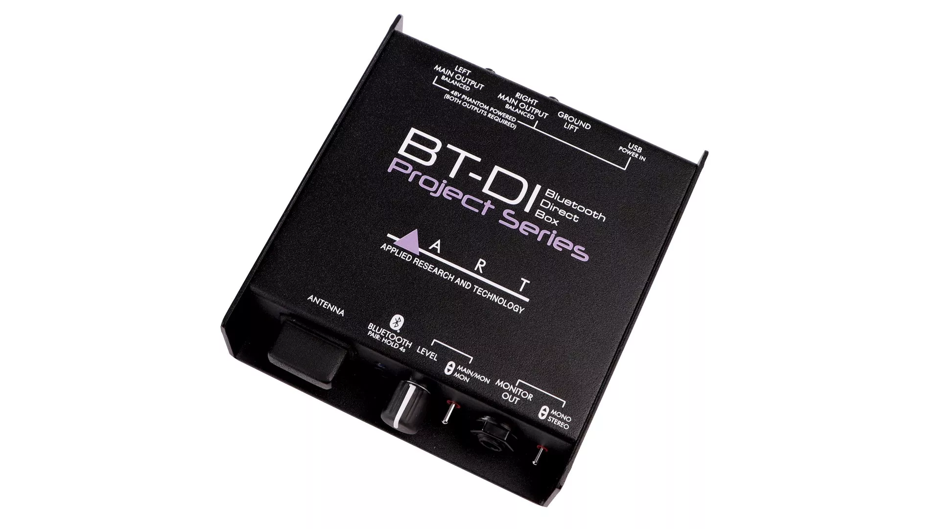 ART ProAudio BTDI ART BLUETOOTH DI BOX - BT-DI – Bluetooth Direct Box With Isolated Outputs
