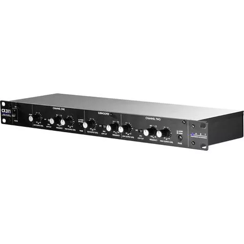 ART ProAudio CX311 ART 2 WAY STEREO XOVER W/SUB OUT - ART CX311 2-Way Crossover With Subwoofer Output
