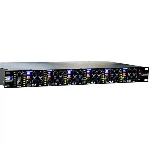 ART ProAudio HEADAMP6PRO ART-6CH HEADPHONE AMP - ART HeadAmp6PRO Rack-Mount 6-Channel Stereo Headphone Amplifier