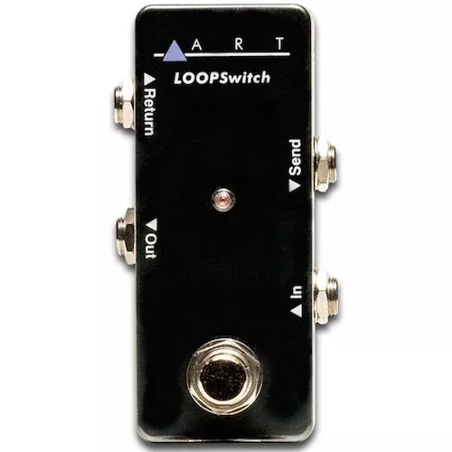 ART ProAudio LOOPSWITCH ART TRUE BYPASS LOOP SWITCHER - ART LOOPSWITCH Pro Audio Loopswitch True Bypass Loop Switcher