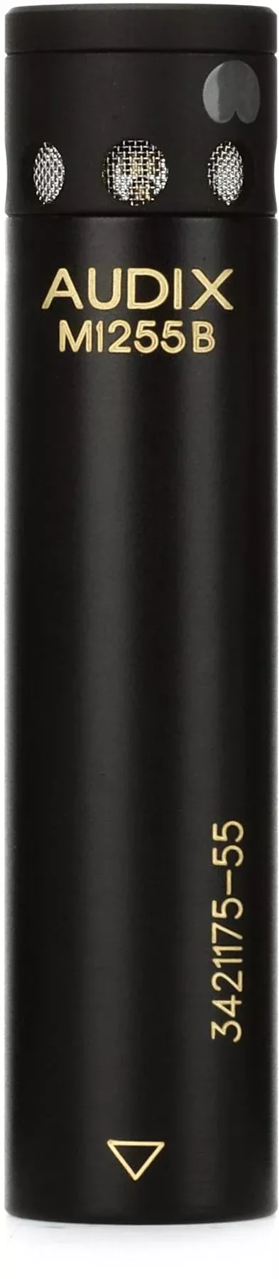 Audix M1255B Miniature High-Output Cardioid Condenser - Great for Recording Choirs and Broadcasting