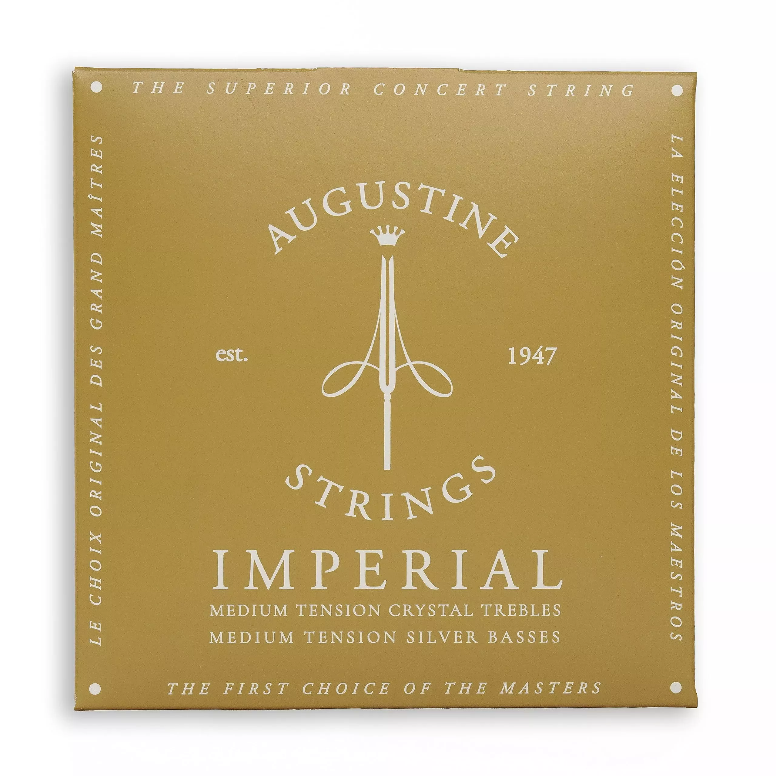 Augustine Imperial Medium Tension Crystal Nylon Guitar Strings - 1 Set