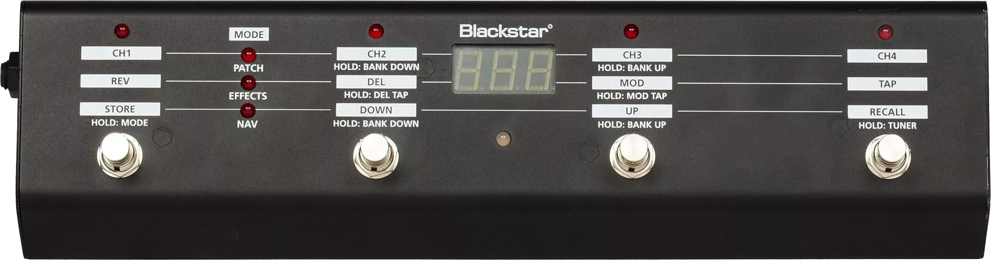 Blackstar IDFS10 Multi Function 3 Mode Foot Controller, FS-10 Footswitch