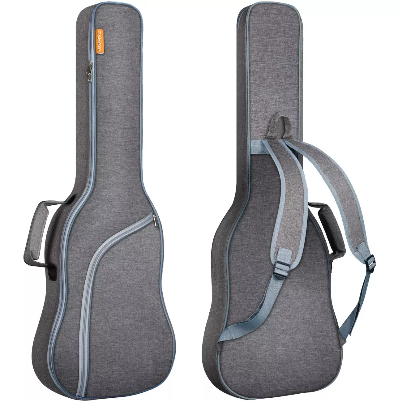 CAHAYA Electric Guitar Bag Padded Electric Guitar Gig Bag Case 0.35in Padding Dual Adjustable Shoulder Strap Electric Guitar Cas