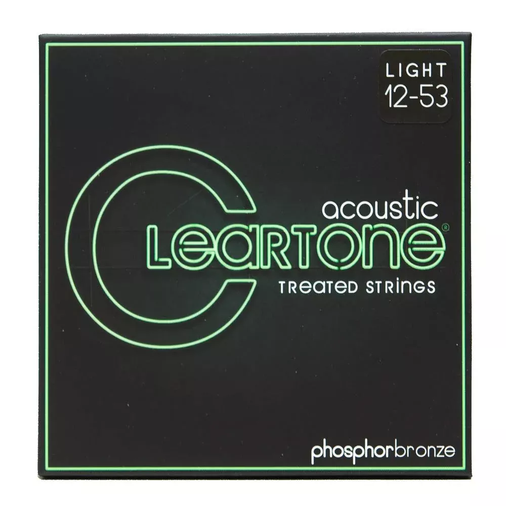 Cleartone Phosphor Bronze Acoustic Guitar Strings (12-53)