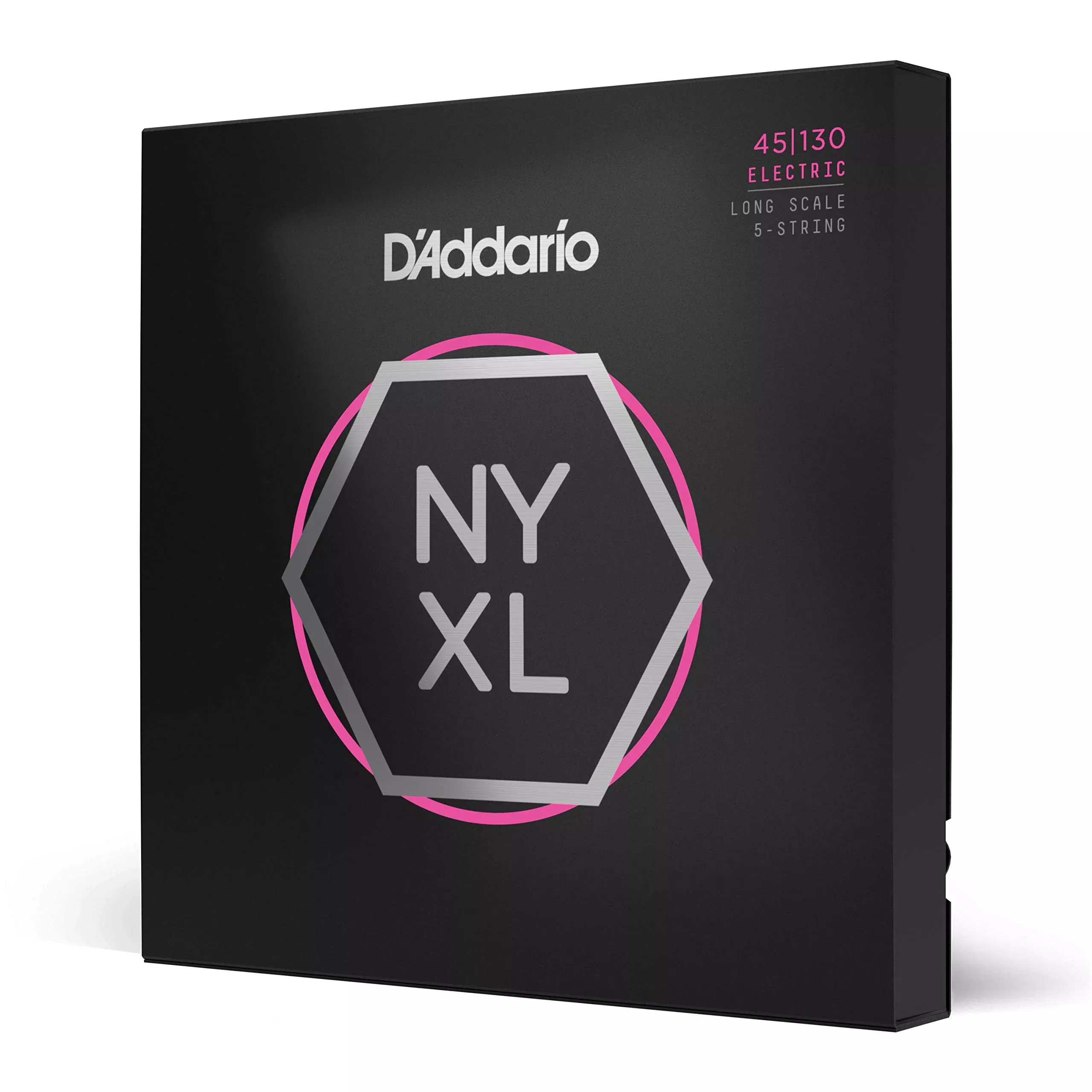 D'Addario Bass Guitar Strings - NYXL Bass Strings - NYXL45130 - Unrivaled Strength, Tuning Stability, Enhanced Response - For 5