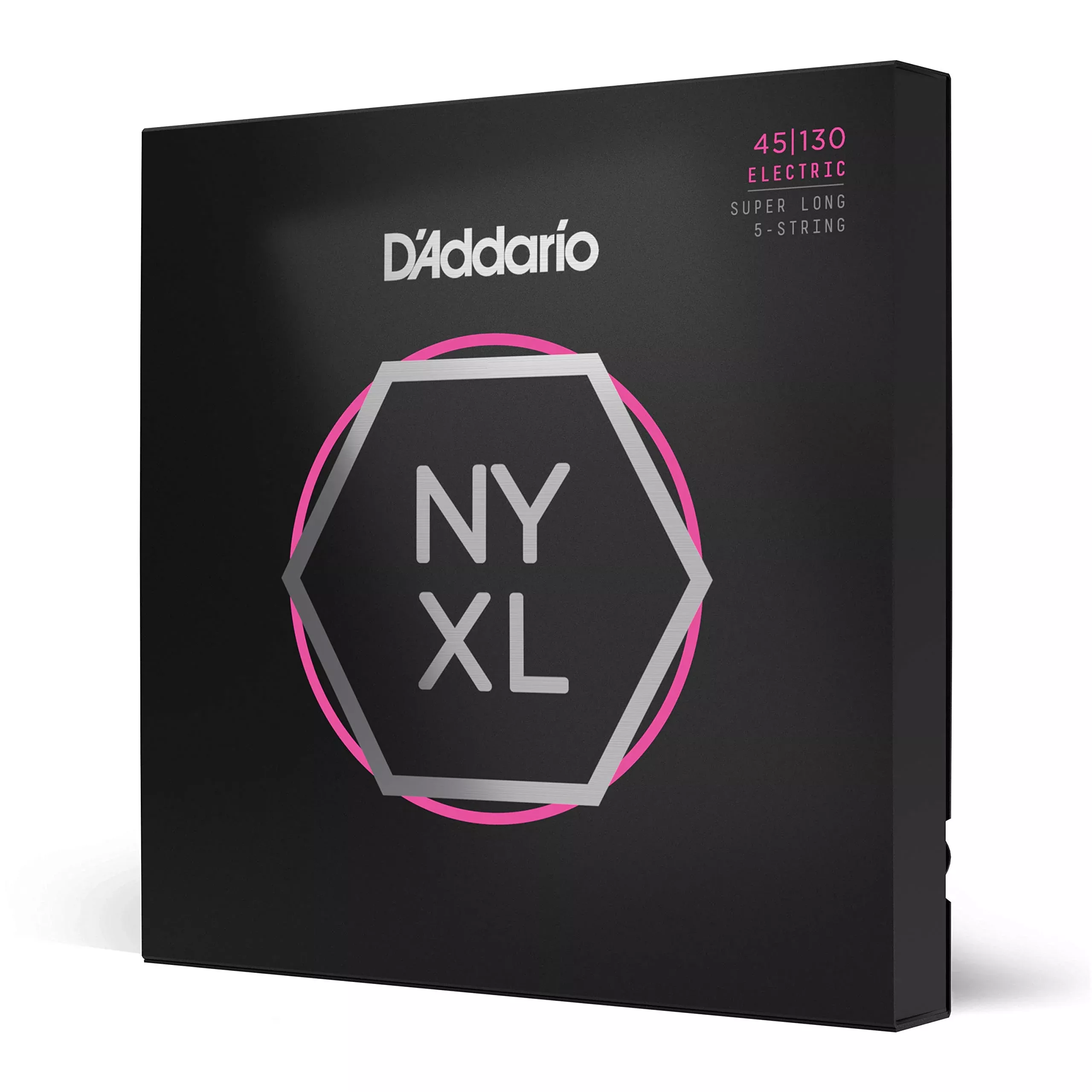 D'Addario Bass Guitar Strings - NYXL Bass Strings - NYXL45130SL - Unrivaled Strength, Tuning Stability, Enhanced Response - For