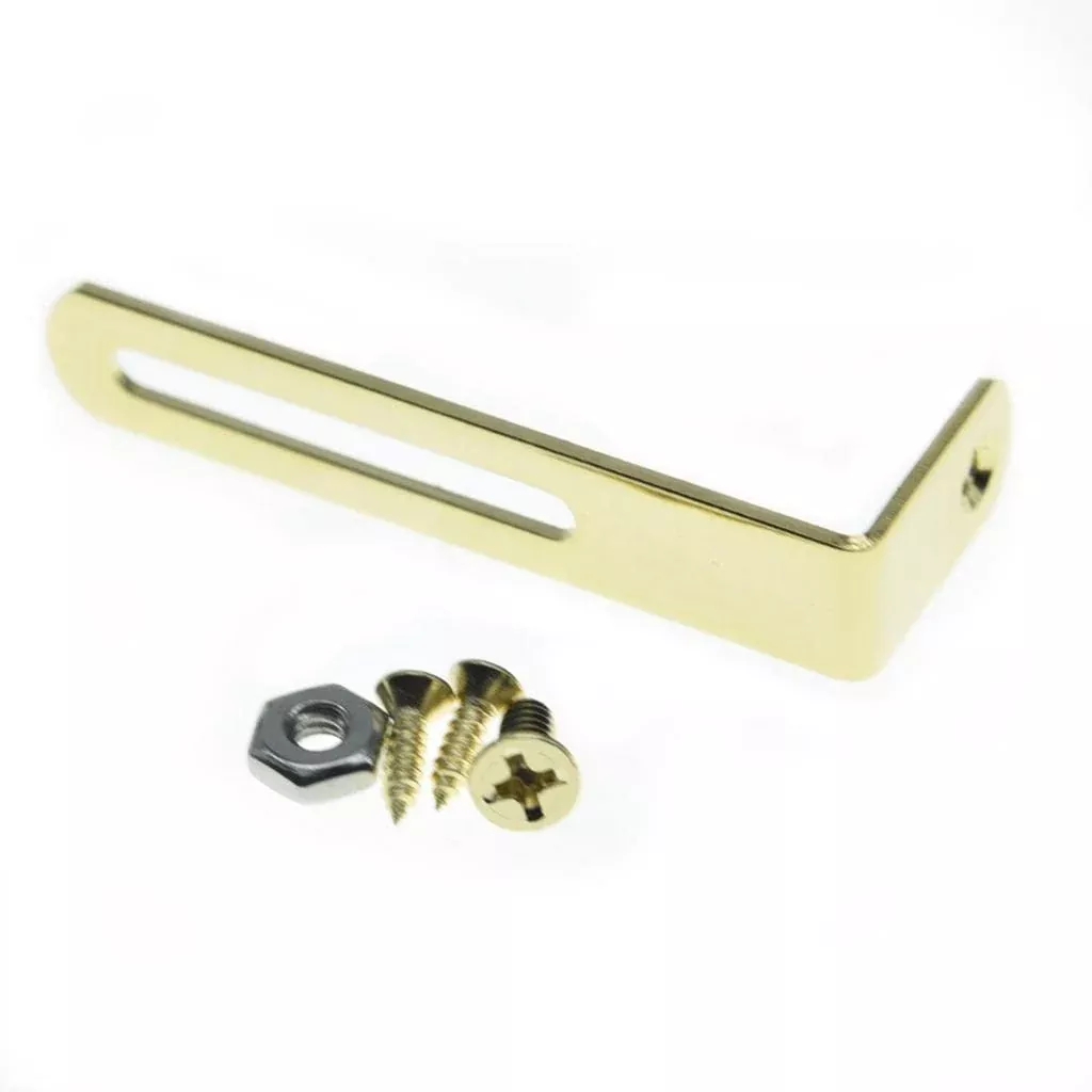 Dopro Quality Stainless Steel Pickguard Mounting Bracket with Pickguard Screws Bolt and Nut for USA Standard/Studio Les Paul gui