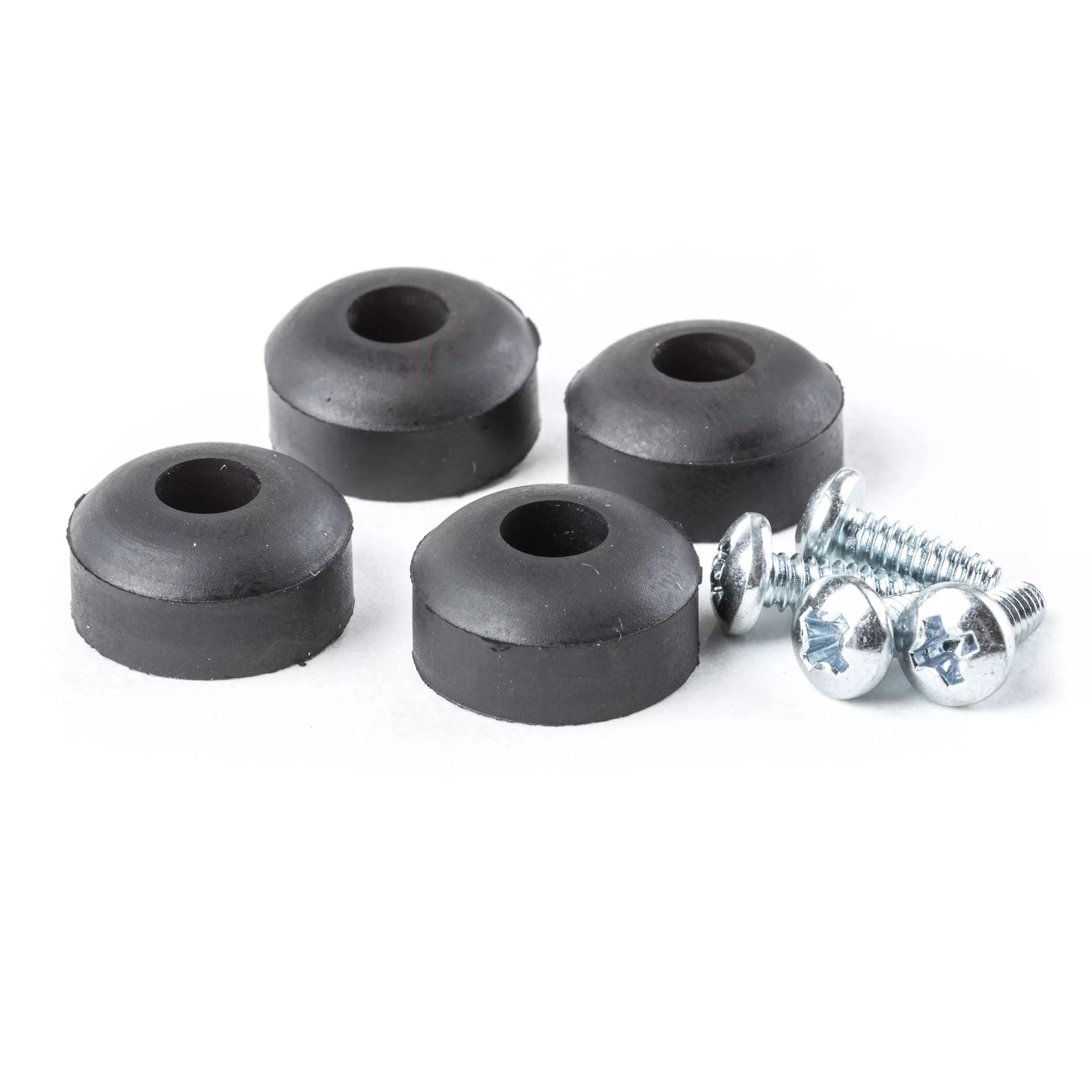 Dunlop ECB151 Rubber Feet with Screws, 4/Bag