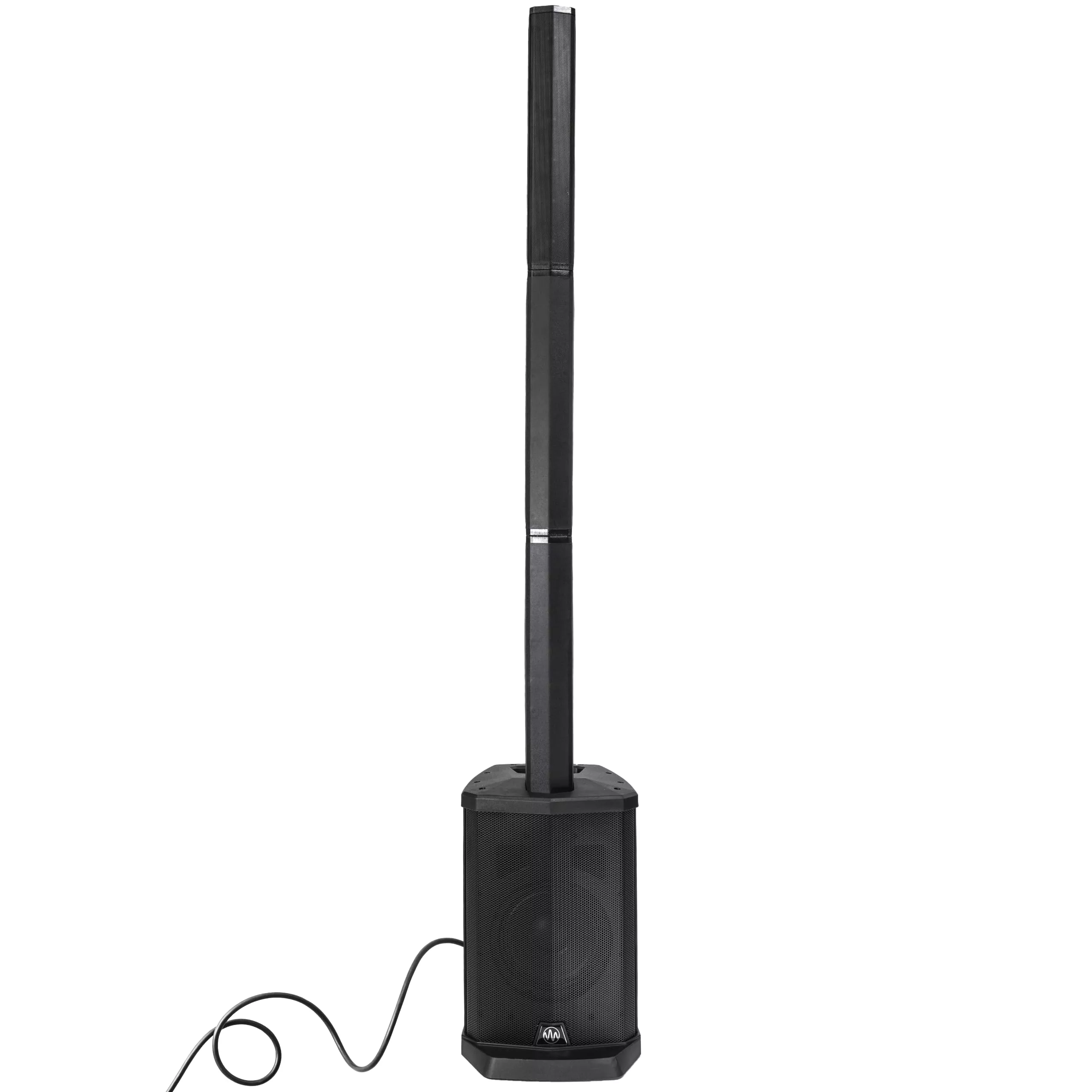Gemini Sound WPX-2000 Active Column Line Array Speaker 1200W Peak Power Portable PA, Bluetooth, TWS Link, Adjustable Reverb, Hig