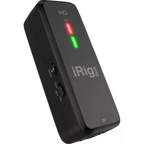 IK Multimedia iRig Pre HD - Audio Interface with Mic Pre (Open Box)