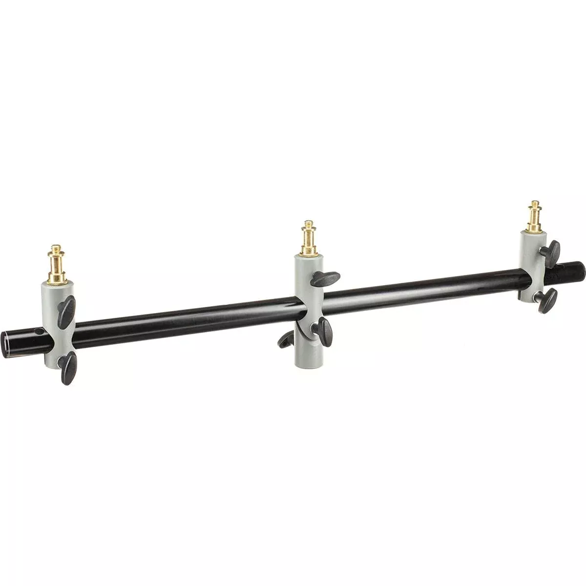 Manfrotto 154B Triple Microphone Holder (Black)