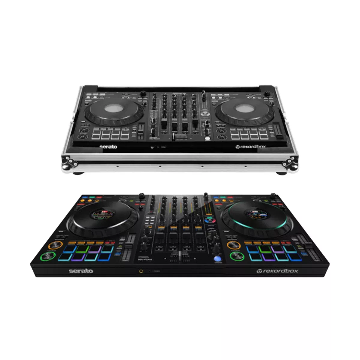 Pioneer DJ DDJ-FLX10 DJ Controller + Odyssey Flight Case