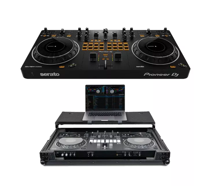 Pioneer DJ DDJ-REV5 DJ Controller + Headliner Pitch Black Flight Case DJ Controller Case