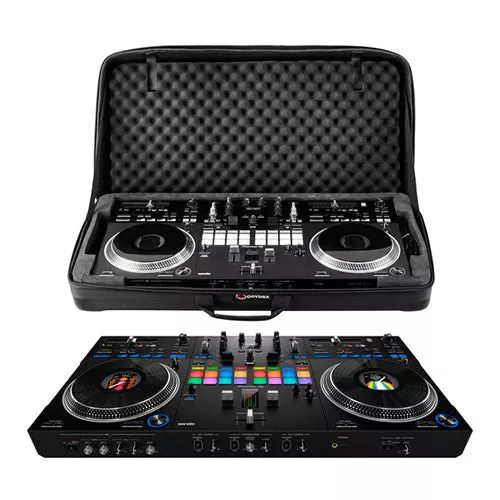 Pioneer DJ DDJ-REV7 2-Channel Serato DJ Pro Controller + Odyssey EVA Case for Pioneer DDJ-REV7 with Cable Compartment