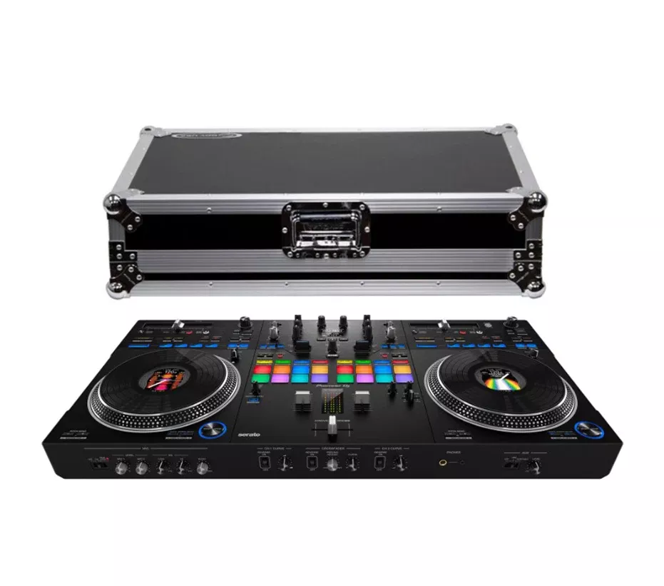 Pioneer DJ DDJ-REV7 + Odyssey Flight Zone Low-Profile Series DJ Controller Case
