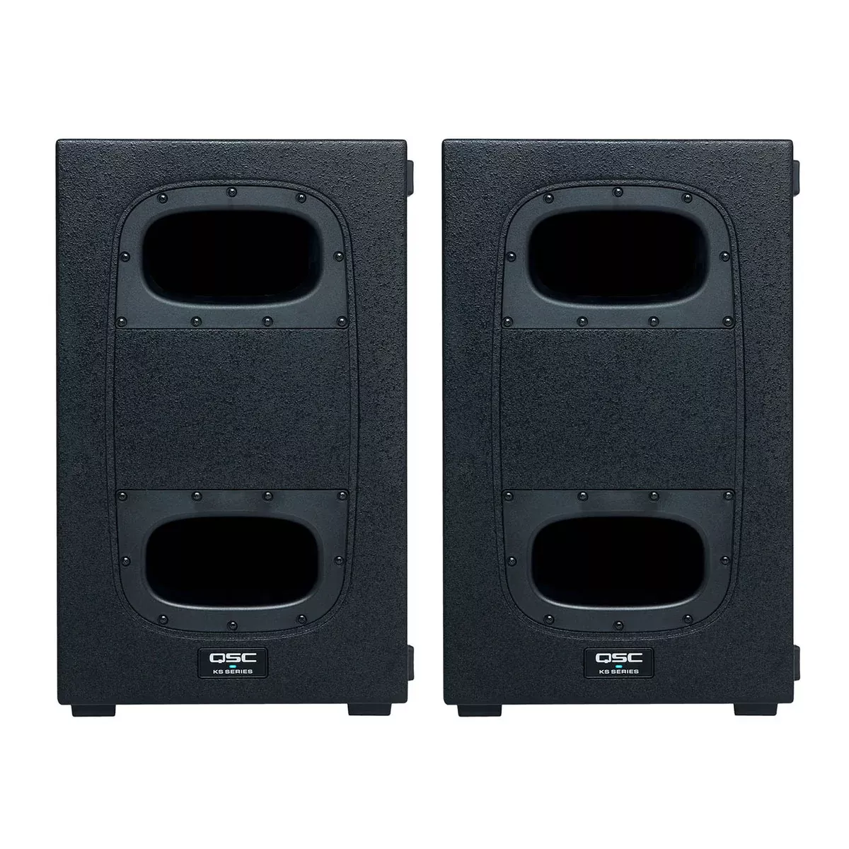 QSC KS112 2000W 12" Compact Powered Subwoofer (Pair)