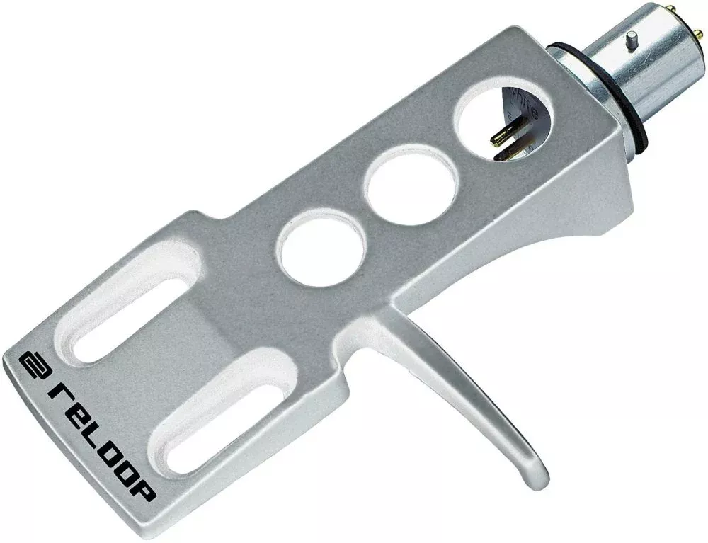 Reloop Headshell for 1/2-Inch Pick-Up Systems, Silver