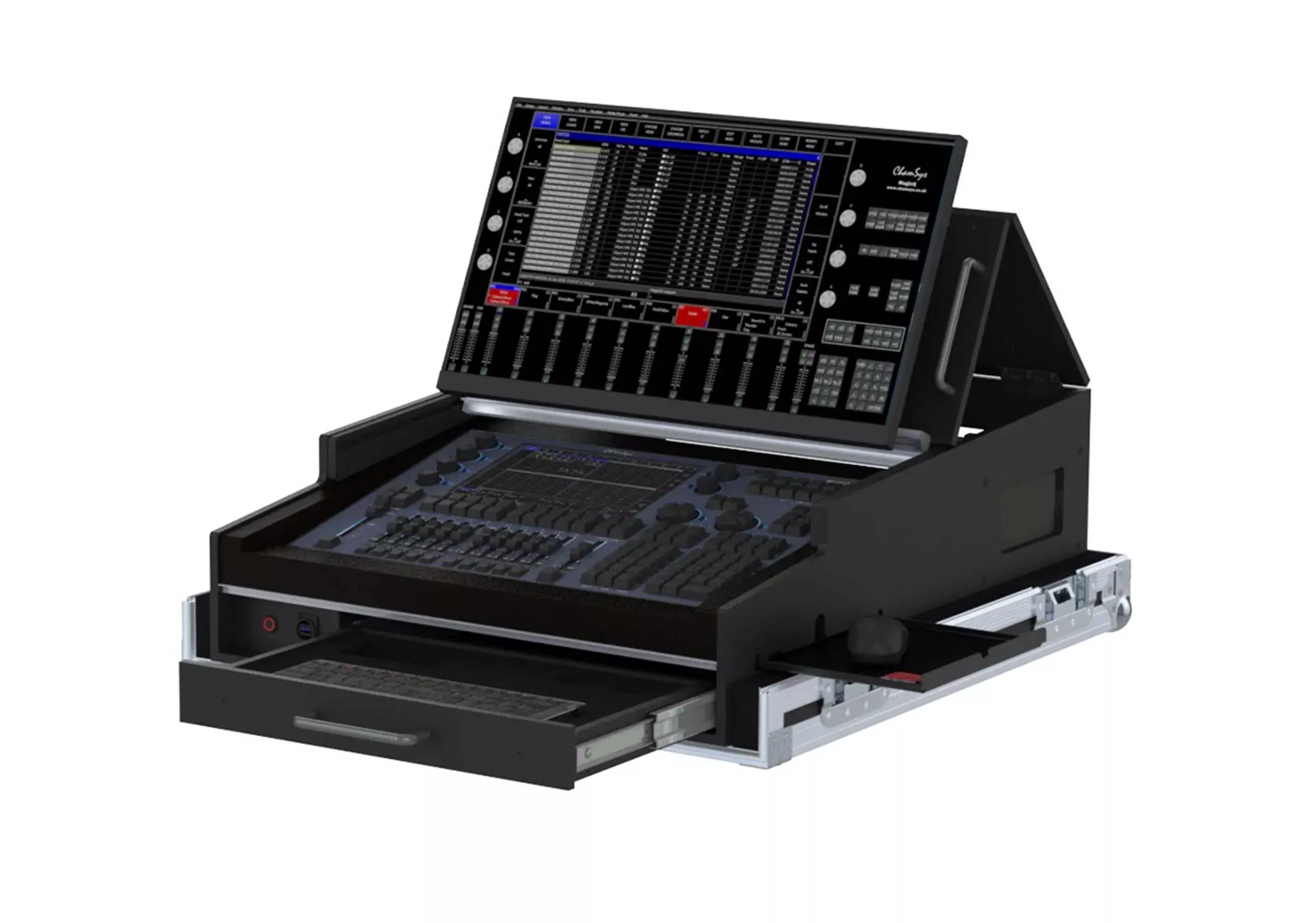 Santosom XSM-CHAMMQCOMPACT Case PRO-5 for ChamSys MagicQ Compact