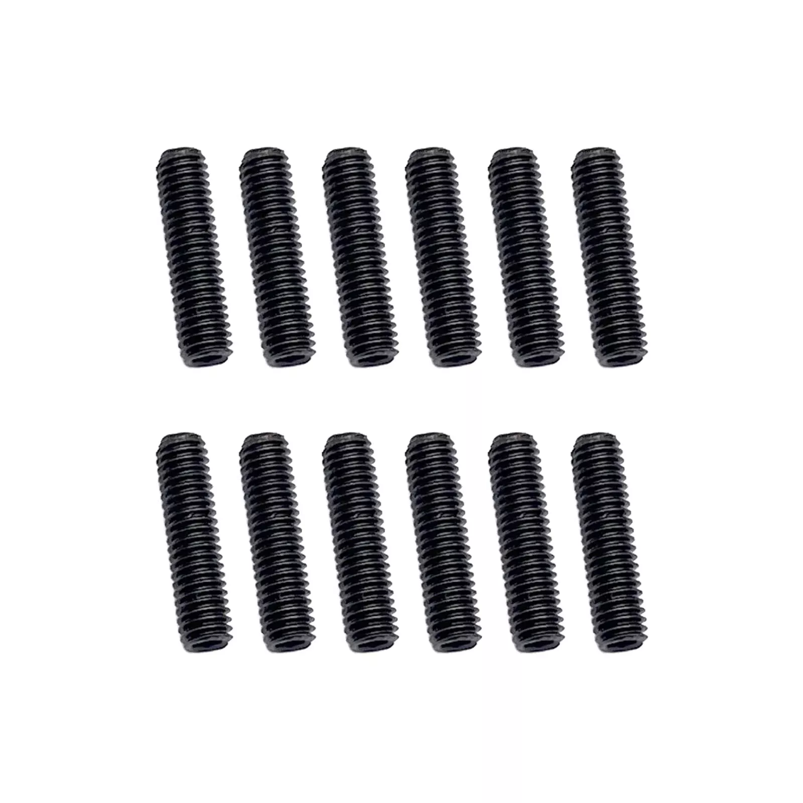 SAPHUE 12 Pack Electric Guitar Saddle Bridge Hexagon Screw suit for Tremolo Systems Electric Bass Guitar Music Instrument Parts