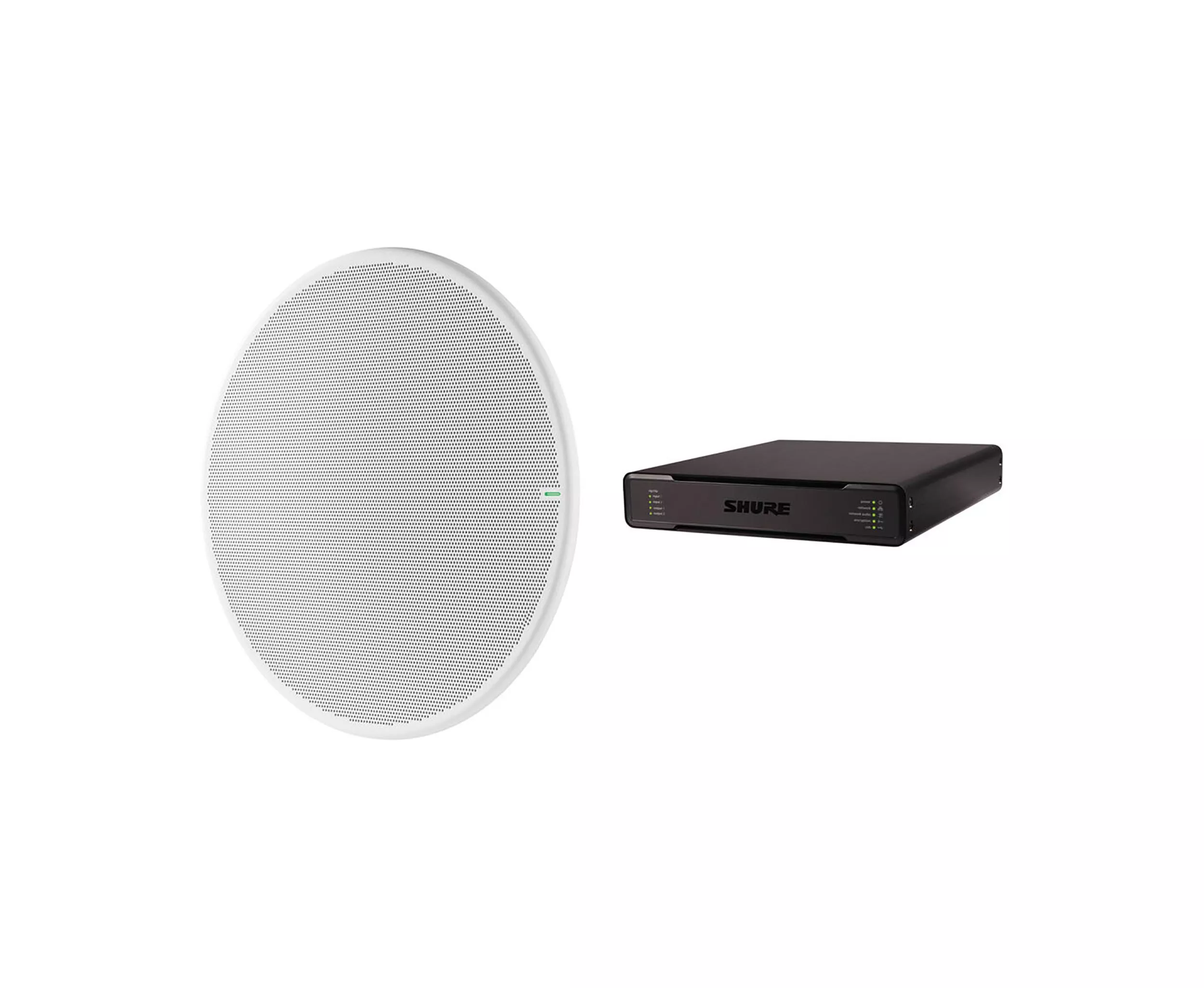 Shure MXA920 Conf Room Bundle Contains Ceiling Mic Array & P300-IMX