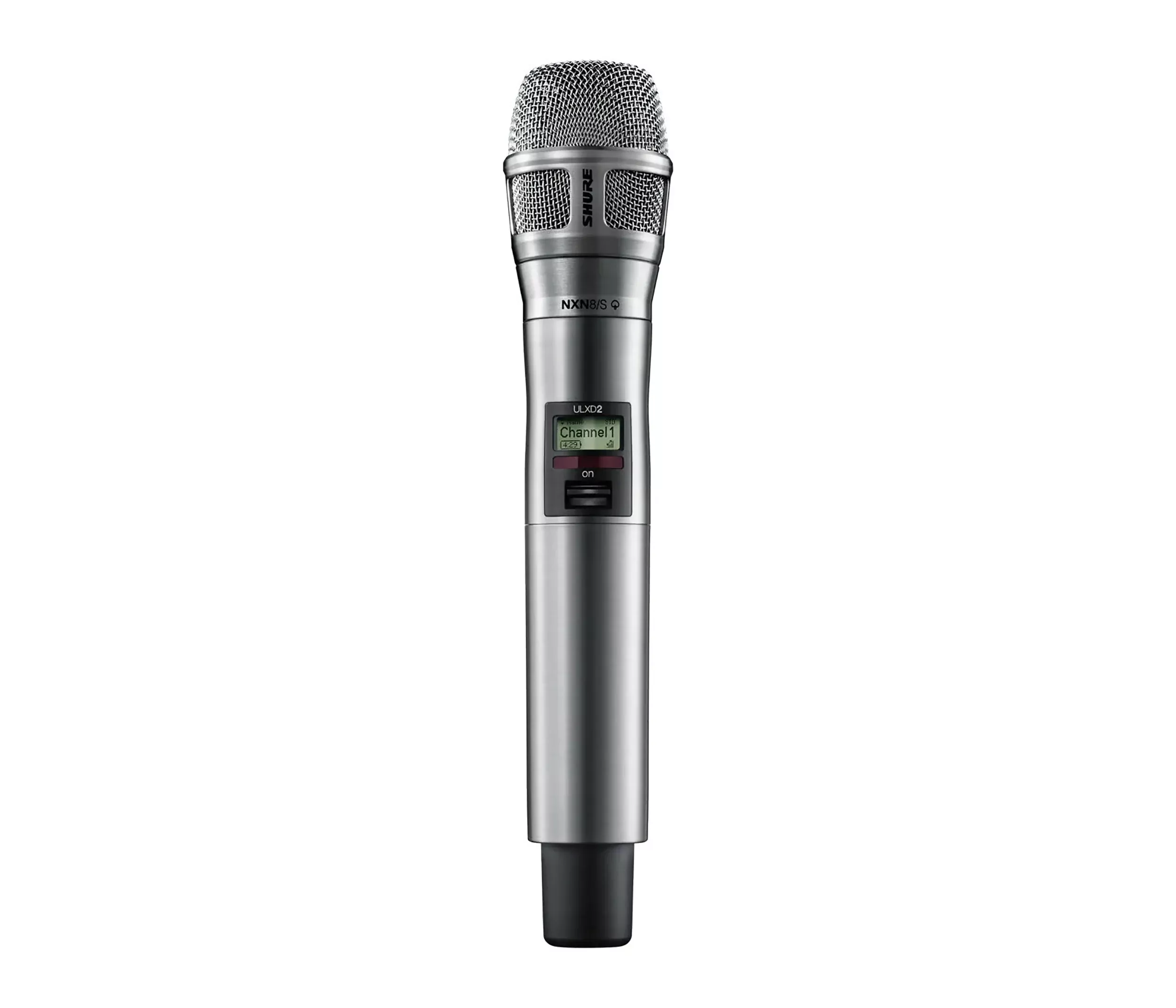 Shure ULXD2/N8SN-J50A, Digital Handheld Transmitter with Nexadyne 8/S Capsule - J50A (572-616 MHz)